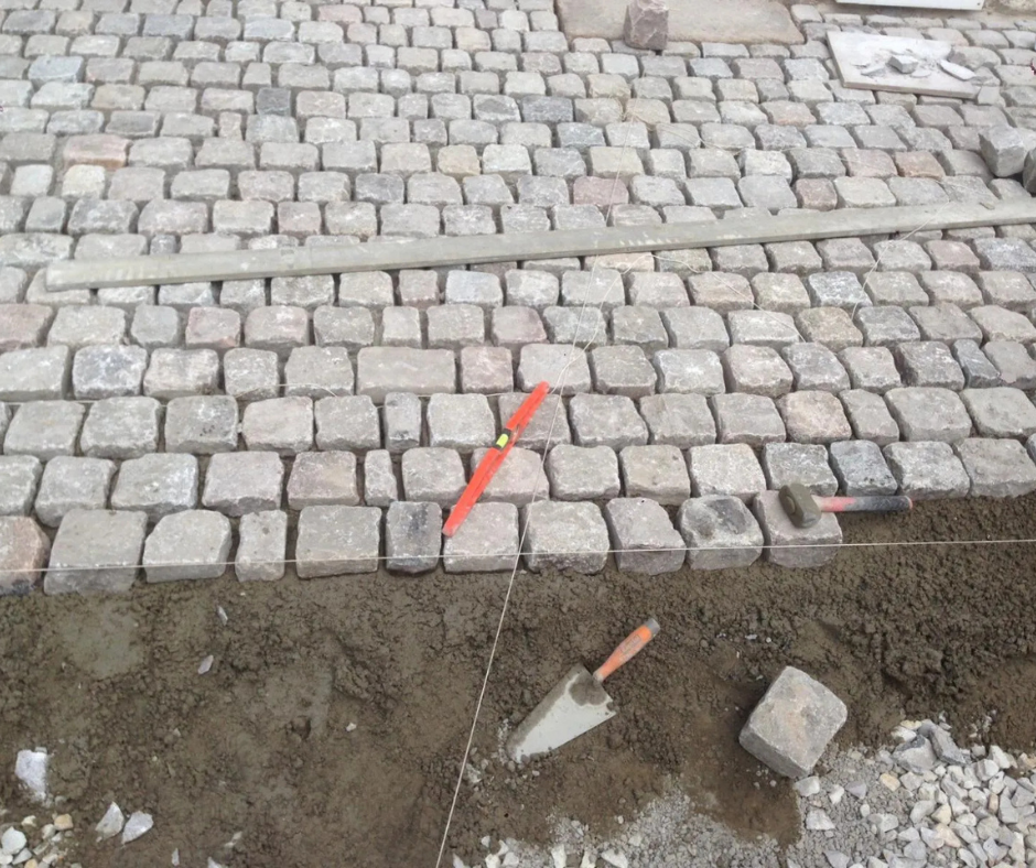 Pavés à l'ancienne